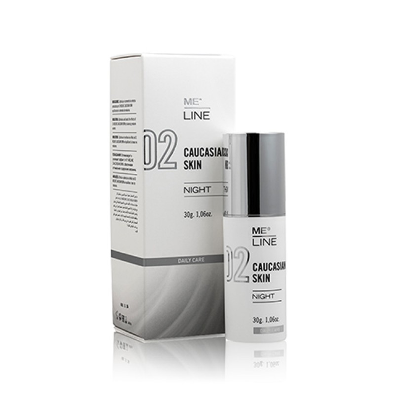 MeLine 02 Caucasian Skin Night 30g (1 bottle x 30g) MeLine 02 Caucasian Skin Night 30g (1 bottle x 30g)