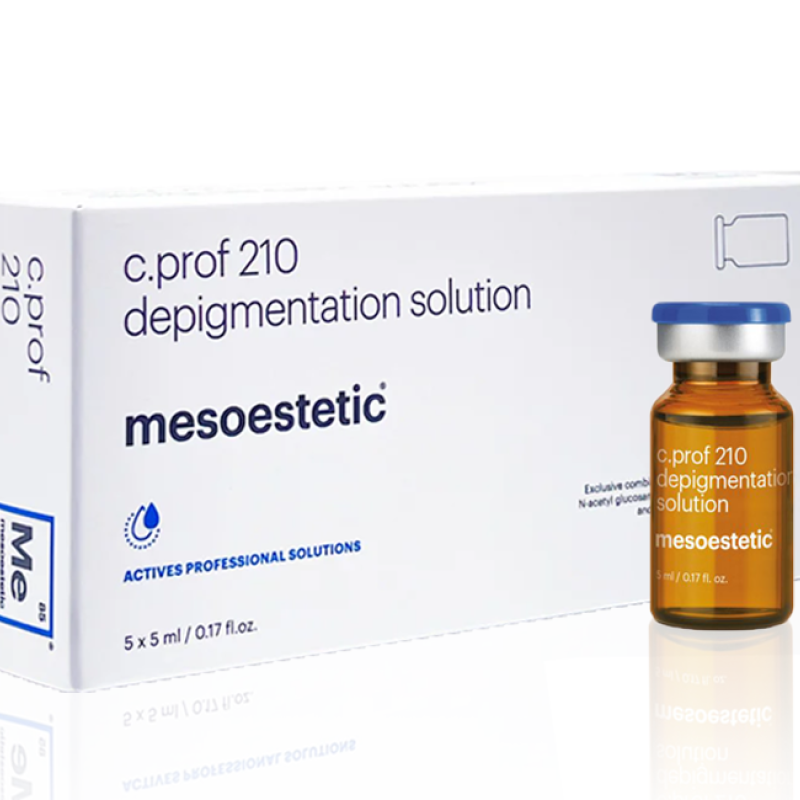 Mesoestetic c.prof 210 depigmentation solution 5ml (5 vials x 5ml) Mesoestetic c.prof 210 depigmentation solution 5ml (5 vials x 5ml)