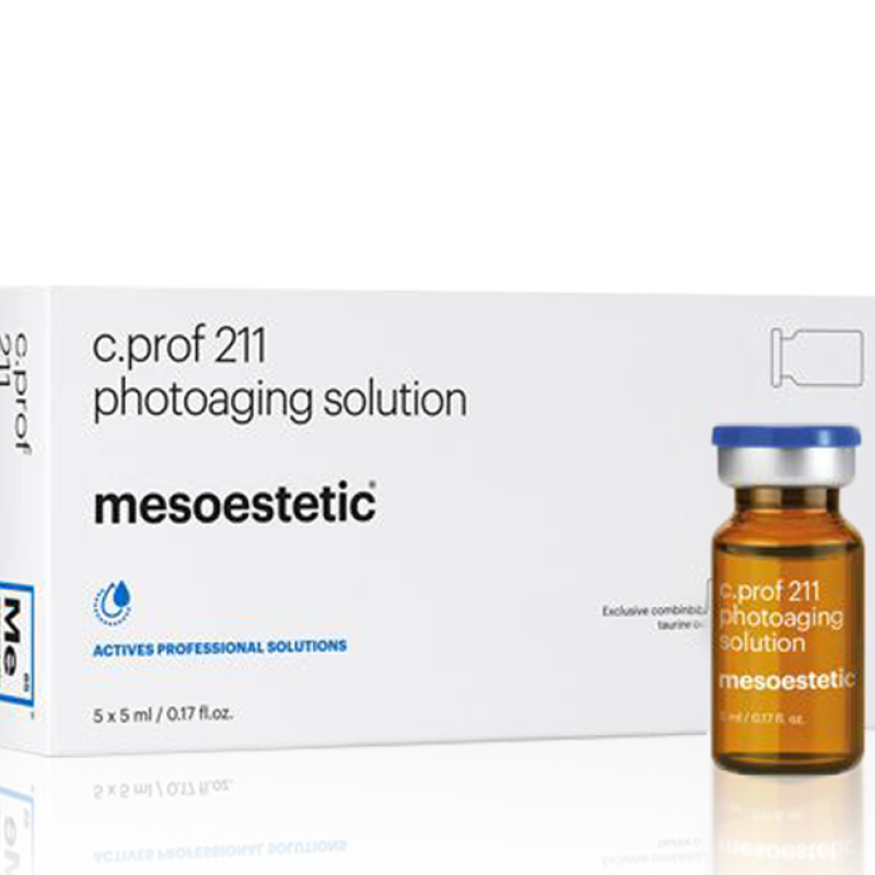 Mesoestetic c.prof 211 photoaging solution 5ml (5 vials x 5ml) Mesoestetic c.prof 211 photoaging solution 5ml (5 vials x 5ml)