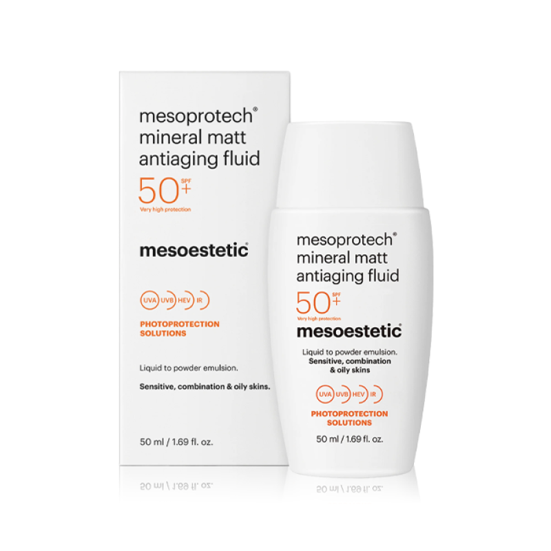 Mesoestetic Mesoprotech Mineral Fluid SPF 50+ 50ml (1 bottle x 50ml) Mesoestetic Mesoprotech Mineral Fluid SPF 50+ 50ml (1 bottle x 50ml)