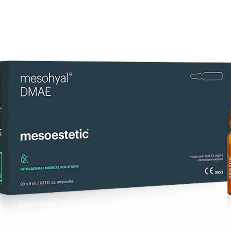 Mesoestetic Mesohyal DMAE 5ml (20 vials x 5ml) Mesoestetic Mesohyal DMAE 5ml (20 vials x 5ml)