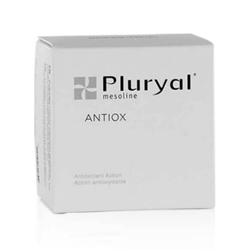 Pluryal Mesoline Antiox 5ml (AOX) (5 vials x 5ml) Pluryal Mesoline Antiox 5ml (AOX) (5 vials x 5ml)